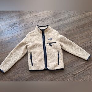 Patagonia Kids Cream Pea Coat